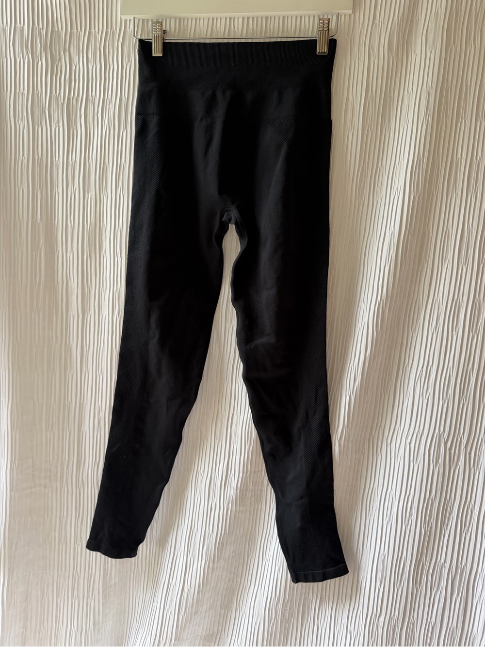Spiritual Gangster Black Ribbed Leggings | M/L
